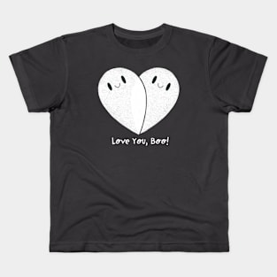 Love you Boo Ghosts Kids T-Shirt